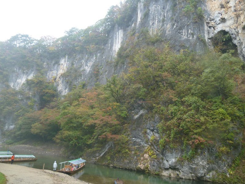 limestone cliff