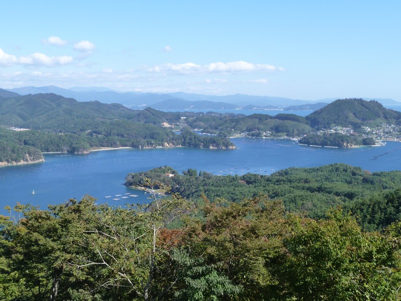 View from Kameyama mountain