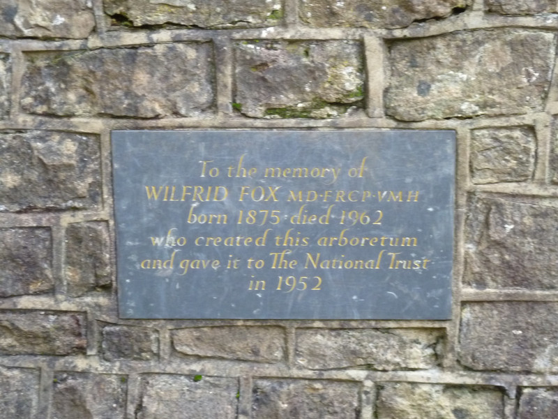Memorial for Dr Wilfred Fox