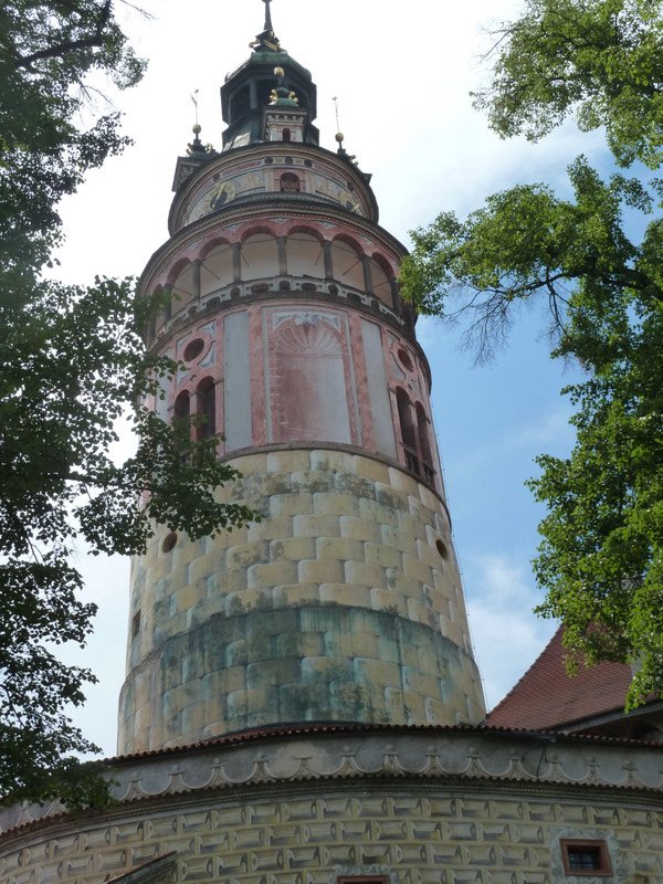 Cesky Krumlov Castle Tower