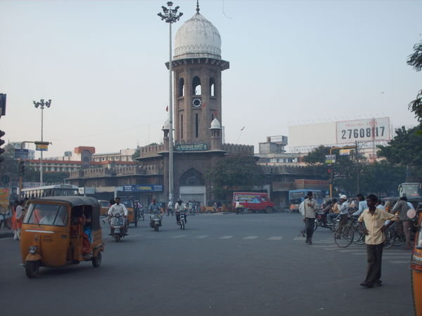 Hyderabad - Busy Intersection