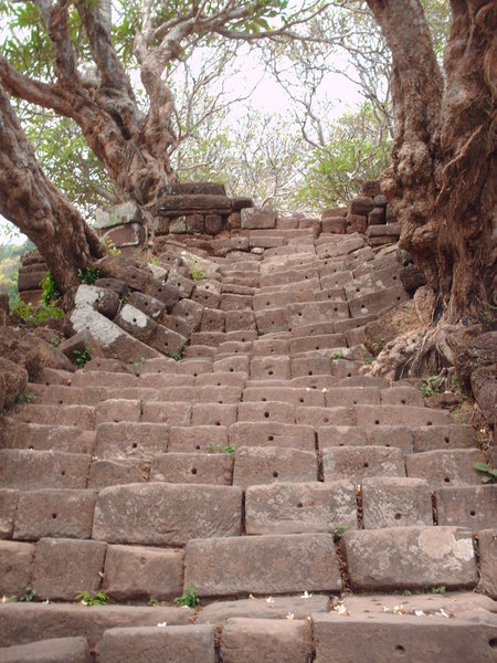 Champasak - Stairs