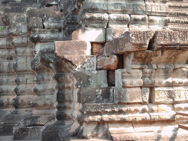Behind the facade - Ankor Wat