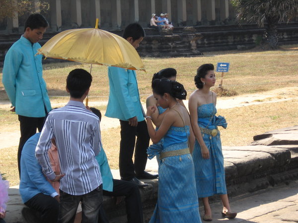 Ankor Wat - Wedding Preparations