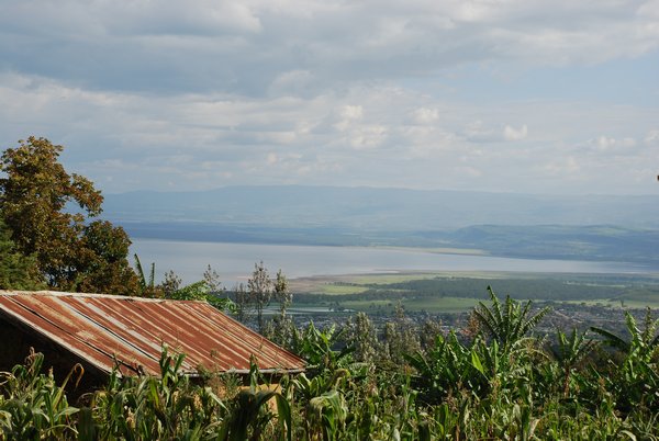 View across Lake Nakuru