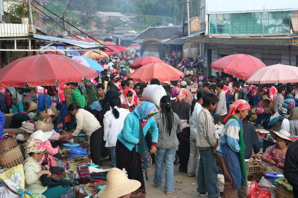 Thursday Market, Near Jinghong