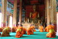 Evening Service At Wat Manolom