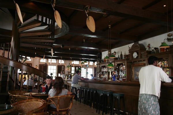 Inside The Long Bar, Raffles Hotel