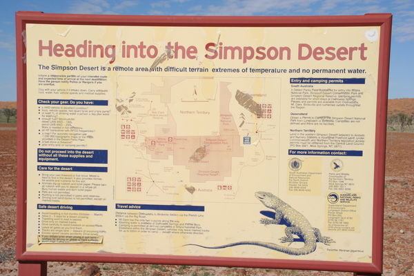 The Edge Of The Simpson Desert