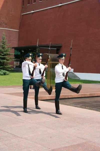 Goose-Stepping Soldiers