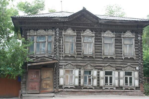 Typical Wooden Building, Tomsk