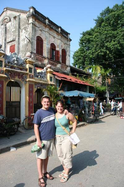 Mike and Hils In Hoi An