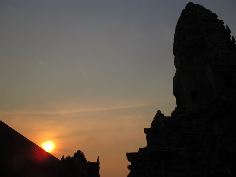 Angkor Wat, sunset