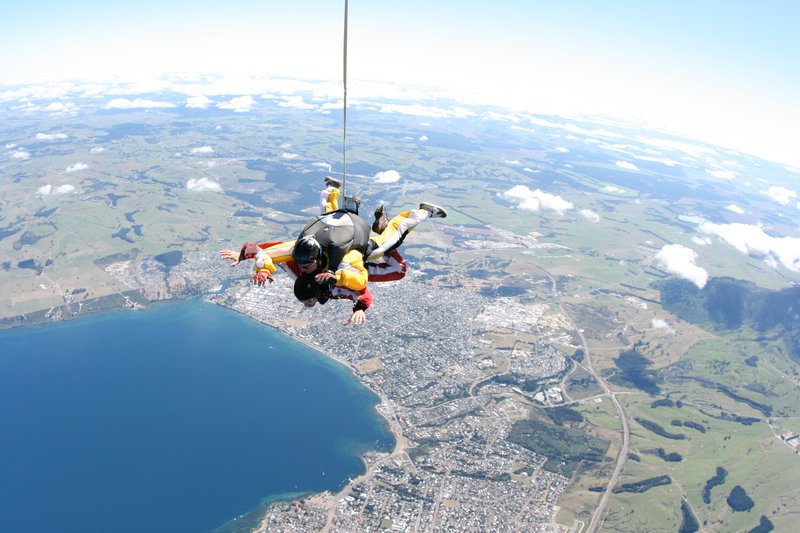 Taupo - Matt's skydive