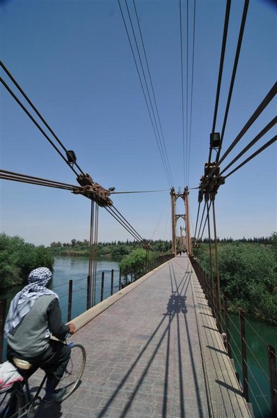 The famous suspension bridge