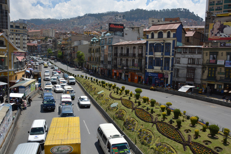 La Paz, capital city of Bolivia