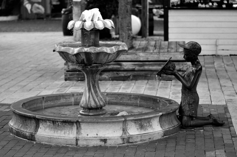Fountain in Mallory Square