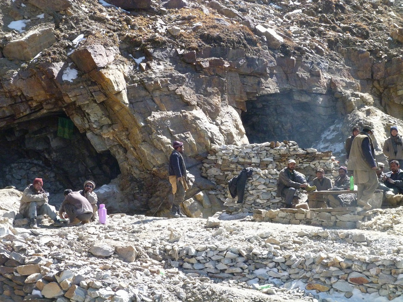 Chumar Bakoor mine in Nagar Valley of Northern Pakistan