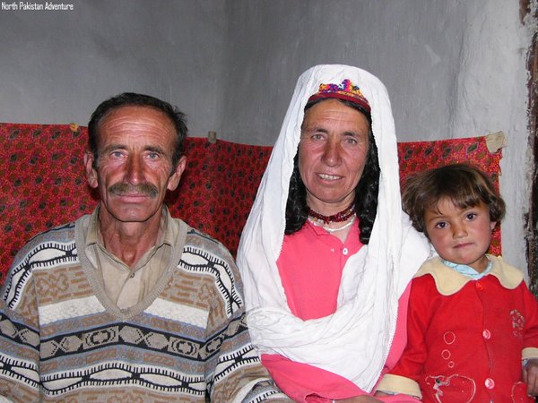 A family from Upper Hunza