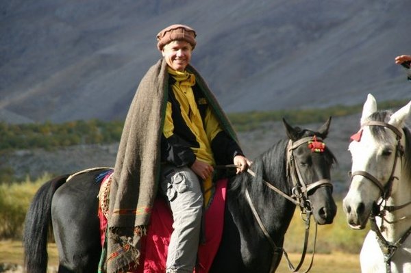 On the horseback in Northern Areas