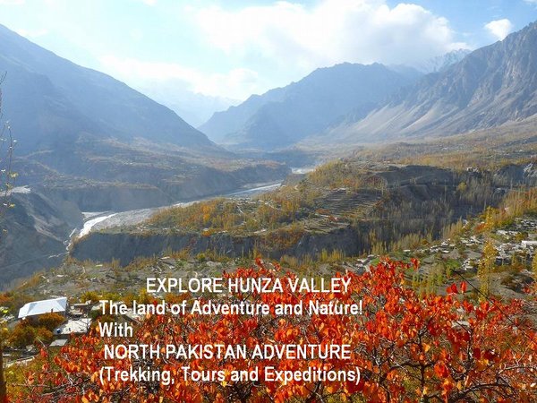 Hunza Valley in Autumn