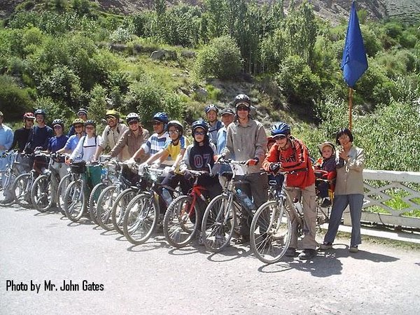 Cycling in Hunza Valley