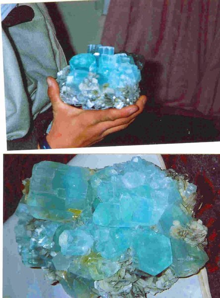 Aquamarine from Shigar Valley- Skardu