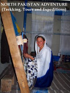 Making carpet in Upper Hunza Valley