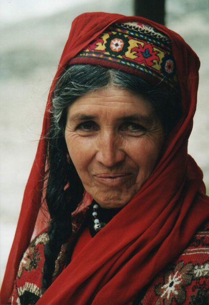 A local women in Hunza Valley