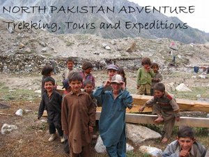 Children in Diamir Valley of Nanga Parbat 