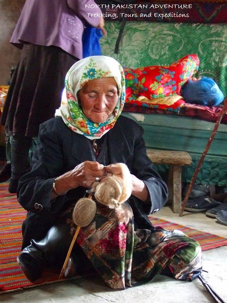 A woman from Kashgar -China