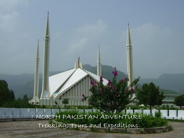 Fasil Mosque in Islamabad Pakistan