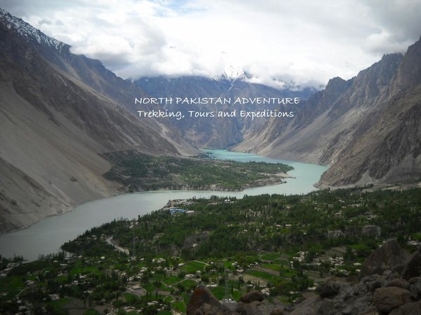 Attabad Lake in Hunza Valley
