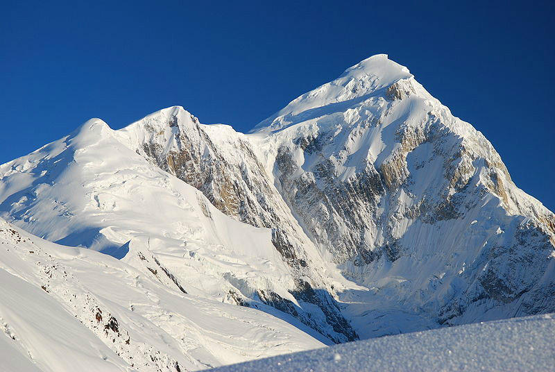 Spantik Peak 7027M in teh Karakorum Pakistan