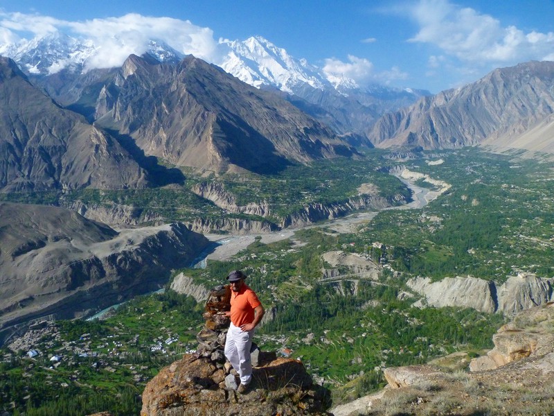 View of Hunza-Nagar Valley