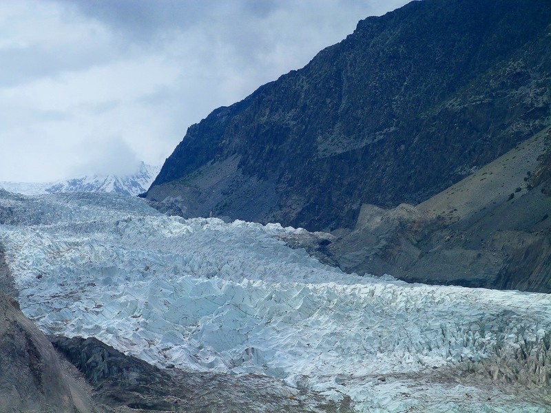 Passu Glacier in Upper Hunza Valley