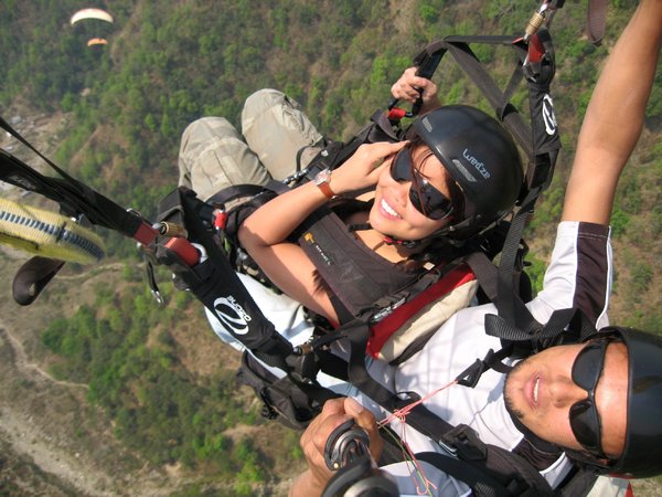 Paragliding in Sarangot