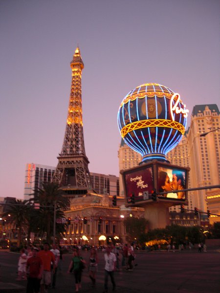 Vegas Strip view