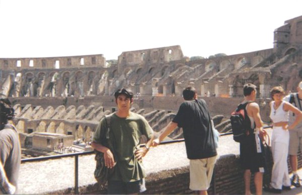 Yo en el Coliseo - Me at the Coliseum