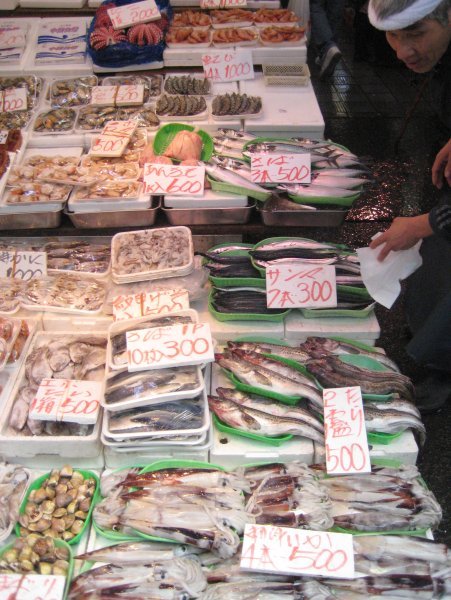 Fish market fun.