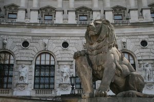 Lion at Hofburg