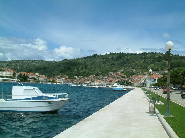 Small port town of Vela Luka