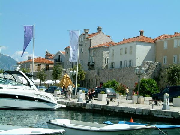 Budva - a coastal town in Montenegro