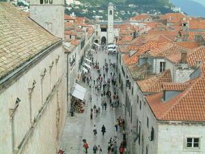 Dubrovnik Old Town - view from above