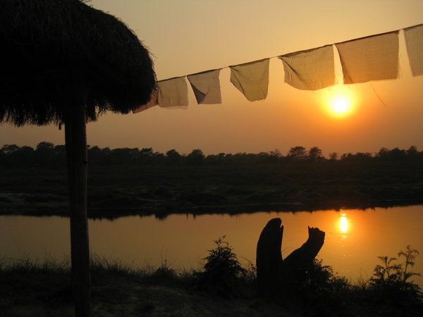 Chitwan - sunset