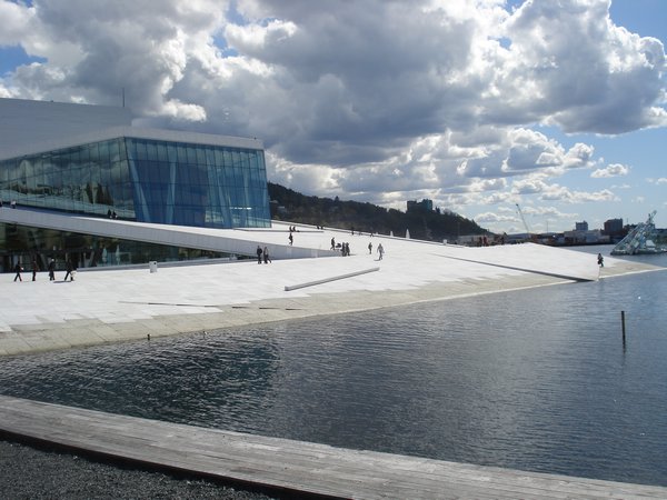 Oslo Opera house..i think