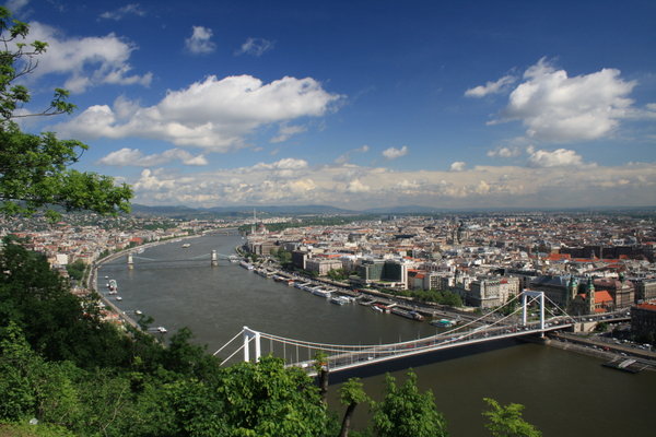 View from citadell, Budapest