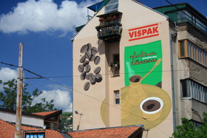 Turkish coffee sign, Sarajevo