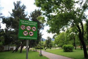 Cant have any fun in this park, Mostar