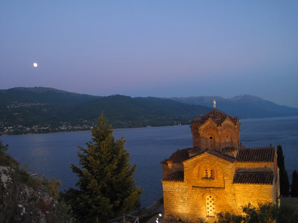 Church of Sveti Jovan at Kaneo, Lake Ohrid